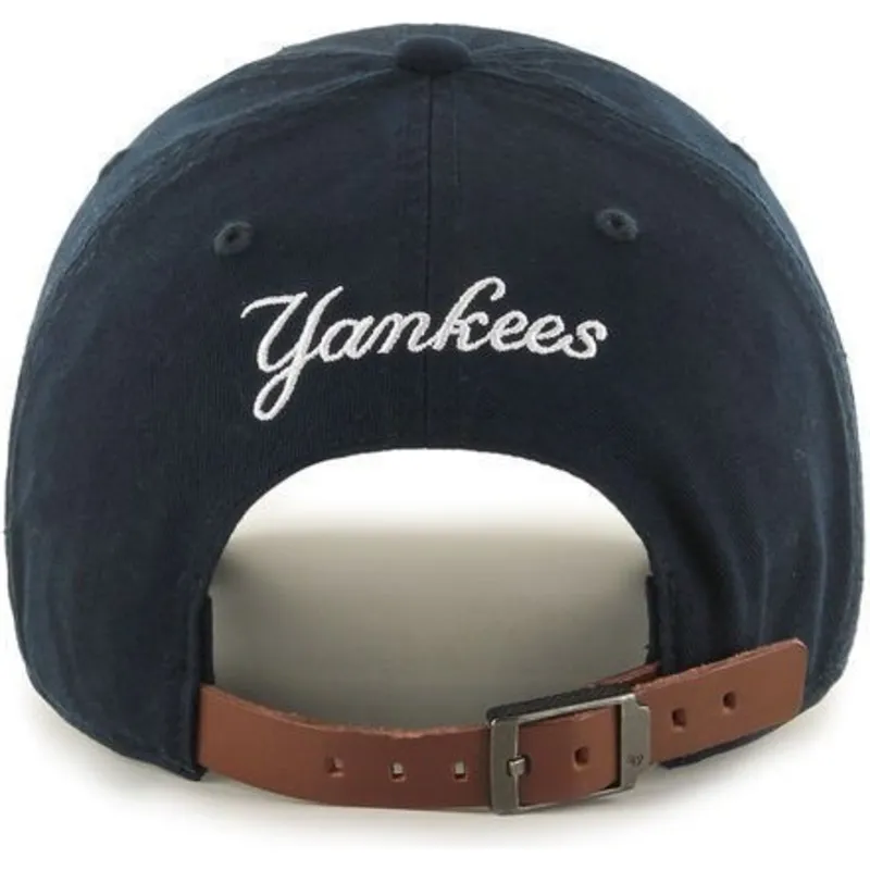 cappelli-curva-blu-marino-cinghia-regolabile-pequeno-dei-new-york-yankees-mlb-di-47-brand cappelli-curva-blu-marino-cinghia-regolabile-pequeno-dei-new-york-yankees-mlb-di-47-brand