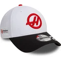 cappellino-curvo-bianco-e-nero-snapback-kevin-magnussen-9forty-di-haas-f1-team-formula-1-di-new-era