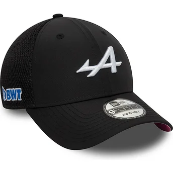 Cappellino trucker nero 9FORTY di Alpine F1 Team Formula 1 di New Era