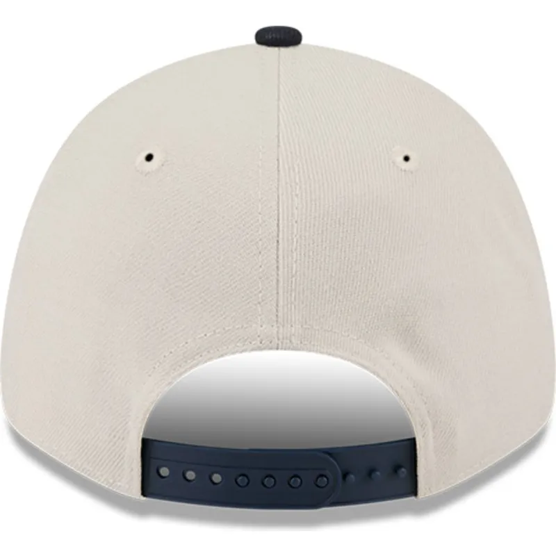 cappellino-curvo-beige-e-blu-marino-snapback-9forty-stretch-snap-4th-of-july-di-los-angeles-dodgers-mlb-di-new-era