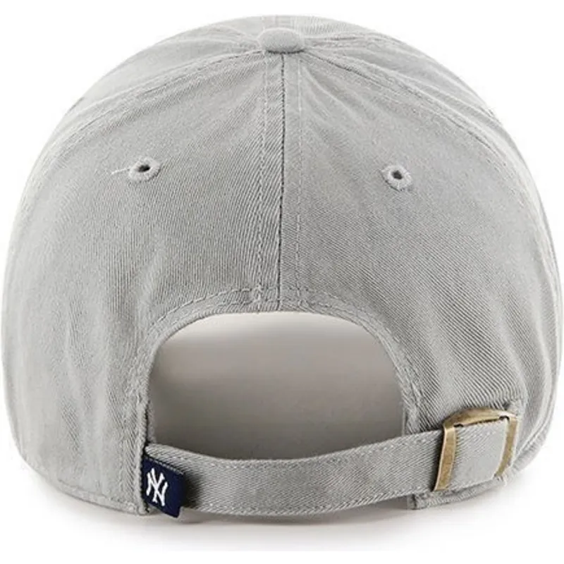 cappelli-curva-grigio-cinghia-regolabile-dei-new-york-yankees-mlb-di-47-brand
