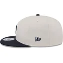 cappello-piatto-beige-e-blu-navy-snapback-9fifty-4th-of-july-dei-detroit-tigers-mlb-di-new-era