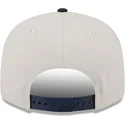 cappello-piatto-beige-e-blu-navy-snapback-9fifty-4th-of-july-dei-los-angeles-dodgers-mlb-di-new-era