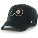 cappelli-curva-nero-cinghia-regolabile-dei-philadelphia-flyers-nhl-di-47-brand