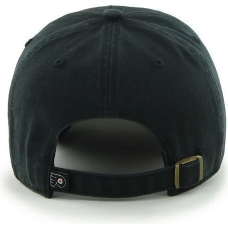 cappelli-curva-nero-cinghia-regolabile-dei-philadelphia-flyers-nhl-di-47-brand