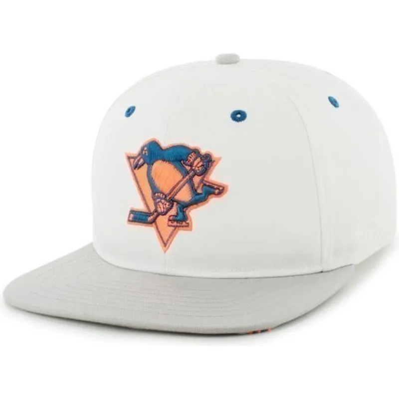 cappelli-piatta-bianco-snapback-dei-nhl-di-47-brand cappelli-piatta-bianco-snapback-dei-nhl-di-47-brand