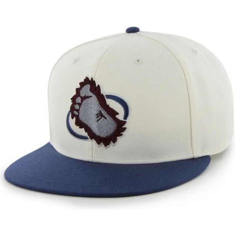 cappelli-piatta-bianco-snapback-dei-colorado-avalanche-nhl-di-47-brand cappelli-piatta-bianco-snapback-dei-colorado-avalanche-nhl-di-47-brand