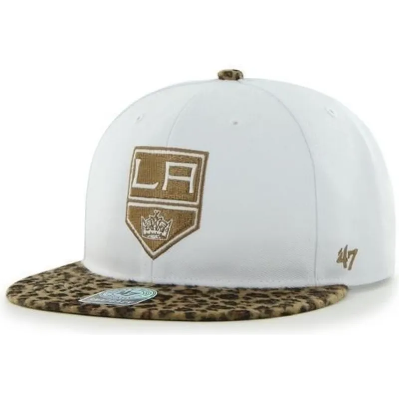 cappelli-piatta-bianco-snapback-dei-los-angeles-kings-nhl-di-47-brand cappelli-piatta-bianco-snapback-dei-los-angeles-kings-nhl-di-47-brand