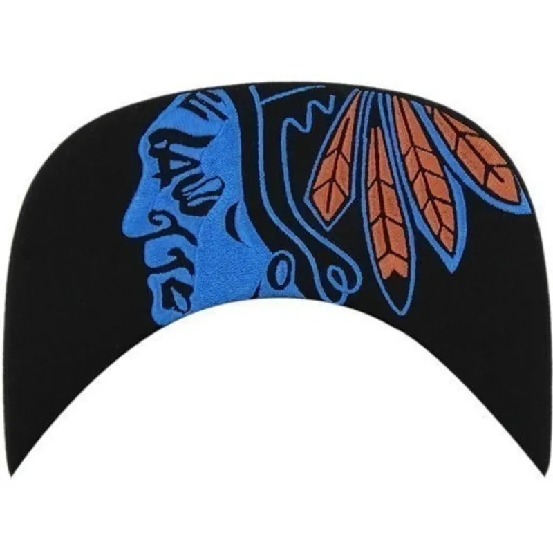 cappelli-piatta-nero-snapback-de-letras-dei-chicago-blackhawks-nhl-di-47-brand cappelli-piatta-nero-snapback-de-letras-dei-chicago-blackhawks-nhl-di-47-brand