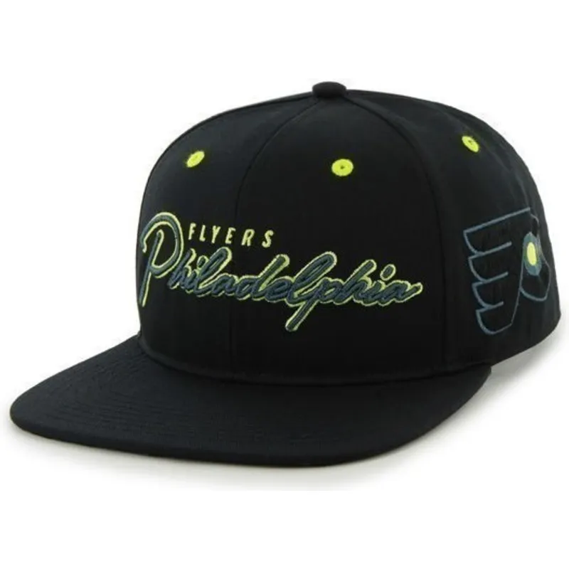 cappelli-piatta-nero-snapback-de-letras-dei-philadelphia-flyers-nhl-di-47-brand cappelli-piatta-nero-snapback-de-letras-dei-philadelphia-flyers-nhl-di-47-brand
