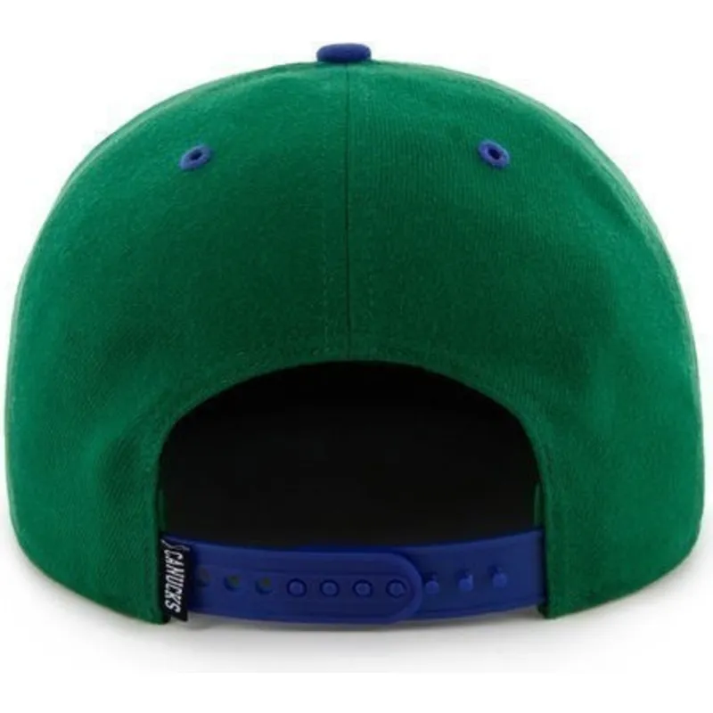 cappelli-piatta-verde-snapback-dei-vancouver-canucks-nhl-di-47-brand
