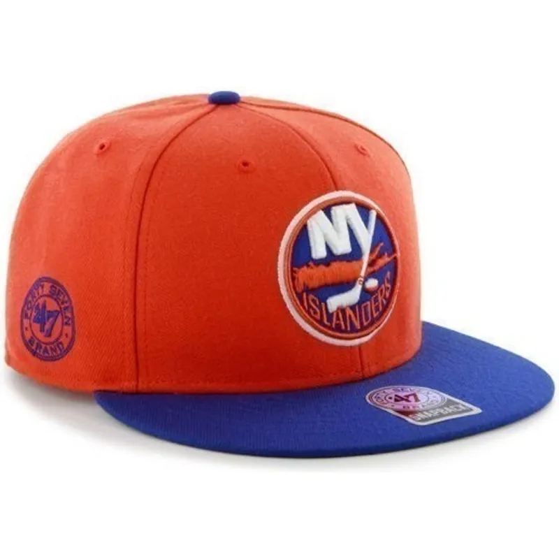 cappelli-piatta-arancia-snapback-dei-new-york-islanders-nhl-di-47-brand cappelli-piatta-arancia-snapback-dei-new-york-islanders-nhl-di-47-brand
