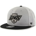 cappellino-visiera-piatta-grigio-e-nero-snapback-di-los-angeles-kings-nhl-di-47-brand