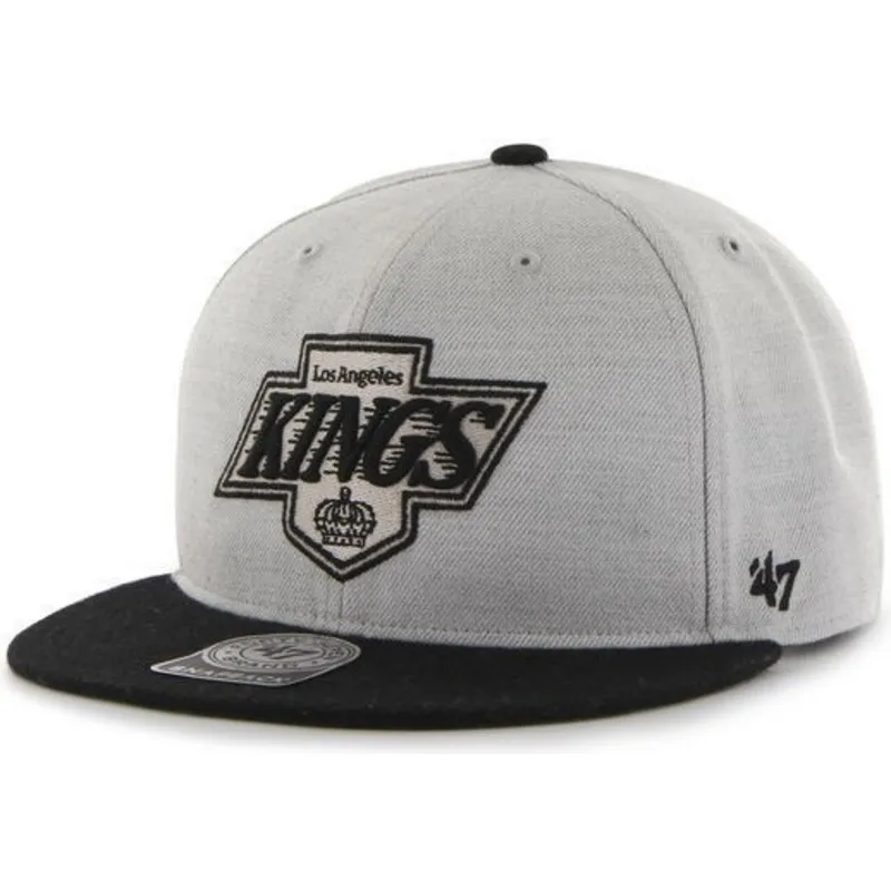 cappelli-piatta-grigio-snapback-dei-los-angeles-kings-nhl-di-47-brand