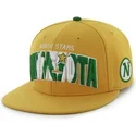 cappelli-piatta-giallo-snapback-dei-minnesota-north-stars-nhl-di-47-brand