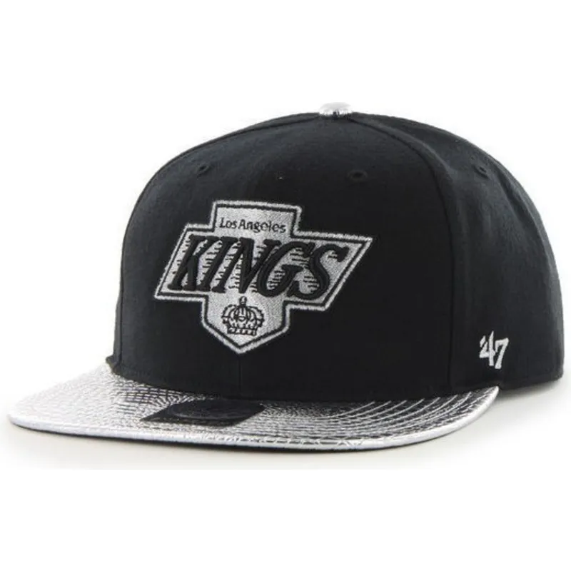 cappelli-piatta-nero-snapback-dei-los-angeles-kings-nhl-di-47-brand