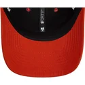 cappellino-visiera-curva-rosso-regolabile-con-logo-dorato-9forty-flawless-di-new-york-yankees-mlb-di-new-era