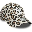 cappellino-curvo-leopardo-regolabile-da-donna-9forty-new-york-yankees-mlb-di-new-era