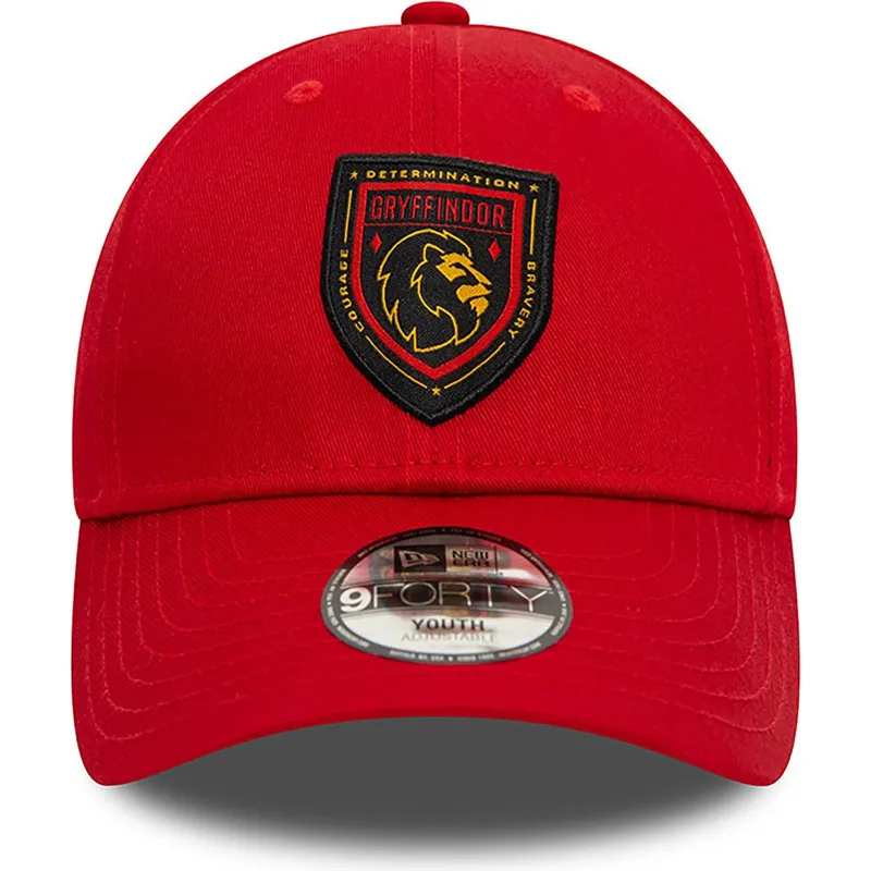 cappellino-curvo-rosso-snapback-per-bambino-di-gryffindor-harry-potter-di-new-era