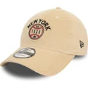 cappelli-curva-beige-cinghia-regolabile-the-empire-state-9twenty-cord-dei-new-york-ciudades-y-playas-di-new-era