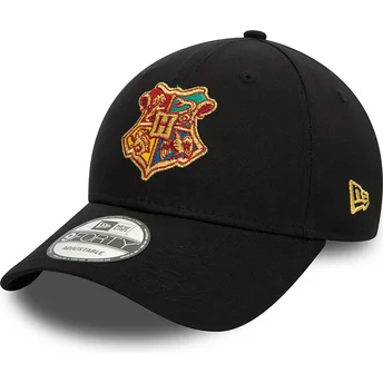 New Era Curved Brim 9FORTY Harry Potter Hogwarts Black...