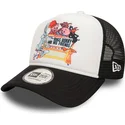 cappelli-curva-nero-snapback-bugs-bunny-and-his-friends-a-frame-dei-looney-tunes-di-new-era