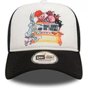 cappelli-curva-nero-snapback-bugs-bunny-and-his-friends-a-frame-dei-looney-tunes-di-new-era