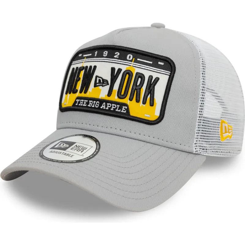 cappelli-curva-grigio-snapback-a-frame-license-plate-dei-new-york-ciudades-y-playas-di-new-era cappelli-curva-grigio-snapback-a-frame-license-plate-dei-new-york-ciudades-y-playas-di-new-era