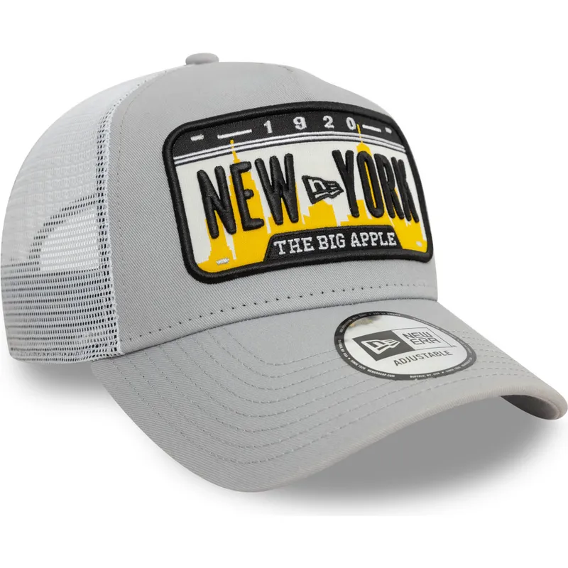 cappelli-curva-grigio-snapback-a-frame-license-plate-dei-new-york-ciudades-y-playas-di-new-era cappelli-curva-grigio-snapback-a-frame-license-plate-dei-new-york-ciudades-y-playas-di-new-era