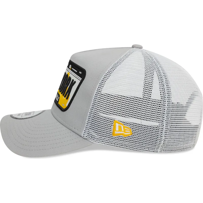 cappelli-curva-grigio-snapback-a-frame-license-plate-dei-new-york-ciudades-y-playas-di-new-era cappelli-curva-grigio-snapback-a-frame-license-plate-dei-new-york-ciudades-y-playas-di-new-era