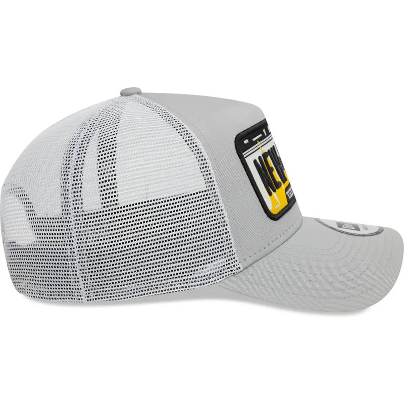 cappelli-curva-grigio-snapback-a-frame-license-plate-dei-new-york-ciudades-y-playas-di-new-era cappelli-curva-grigio-snapback-a-frame-license-plate-dei-new-york-ciudades-y-playas-di-new-era