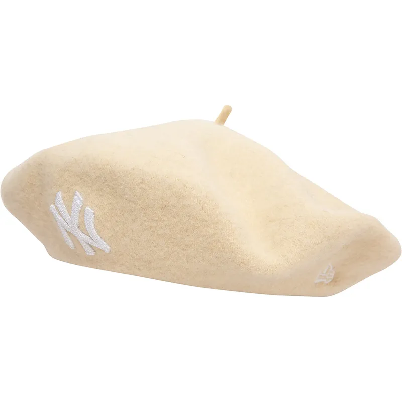 New York Yankees Women’s Beige Wool Beret