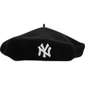 basco-nero-da-donna-wool-beret-dei-new-york-yankees-mlb-di-new-era