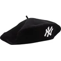 boina-nera-da-donna-wool-beret-dei-new-york-yankees-mlb-di-new-era