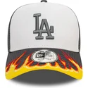 cappellino-trucker-bianco-e-grigio-a-frame-flame-los-angeles-dodgers-mlb-di-new-era