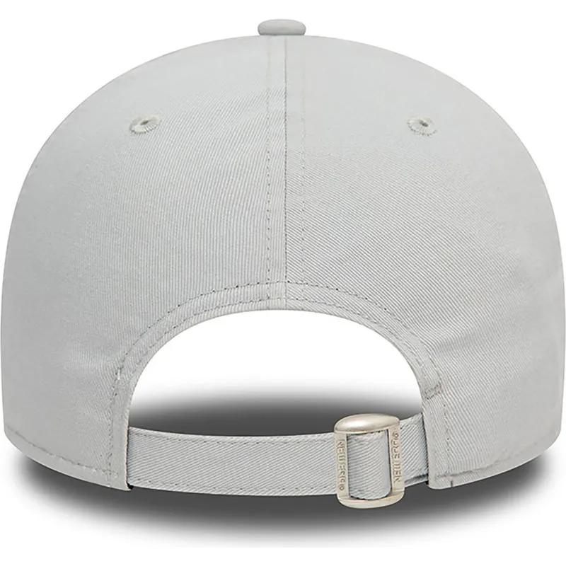 cappelli-curva-grigio-cinghia-regolabile-9forty-flower-icon-dei-los-angeles-dodgers-mlb-di-new-era
