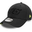 cappellino-curvo-nero-regolabile-con-logo-nero-9forty-geo-undervisor-print-di-valentino-rossi-vr46-motogp-di-new-era