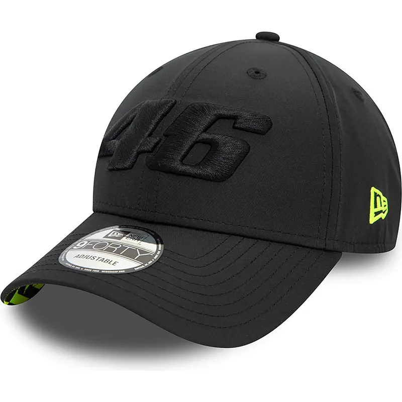 cappelli-curva-nero-cinghia-regolabile-9forty-geo-undervisor-print-dei-valentino-rossi-vr46-motogp-di-new-era cappelli-curva-nero-cinghia-regolabile-9forty-geo-undervisor-print-dei-valentino-rossi-vr46-motogp-di-new-era