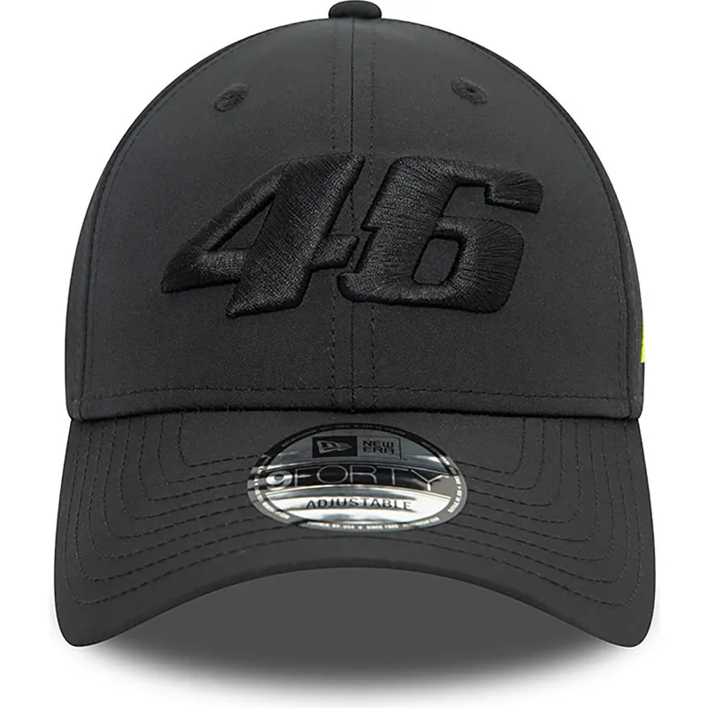 cappelli-curva-nero-cinghia-regolabile-9forty-geo-undervisor-print-dei-valentino-rossi-vr46-motogp-di-new-era cappelli-curva-nero-cinghia-regolabile-9forty-geo-undervisor-print-dei-valentino-rossi-vr46-motogp-di-new-era