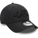 cappellino-curvo-nero-regolabile-con-logo-nero-9forty-geo-undervisor-print-di-valentino-rossi-vr46-motogp-di-new-era