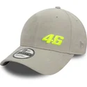 cappellino-curvo-grigio-regolabile-9forty-suede-di-valentino-rossi-vr46-motogp-di-new-era