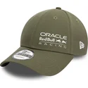 cappellino-verde-con-visiera-curva-regolabile-9forty-seasonal-di-red-bull-racing-formula-1-di-new-era