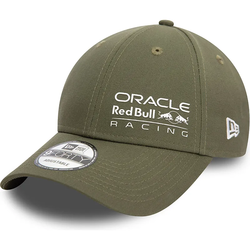 Cappellino curvo verde regolabile 9FORTY Seasonal di Red Bull
