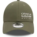 cappellino-con-visiera-curva-verde-regolabile-9forty-seasonal-di-red-bull-racing-formula-1-di-new-era