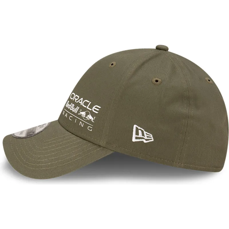 cappellino-con-visiera-curva-verde-regolabile-9forty-seasonal-di-red-bull-racing-formula-1-di-new-era