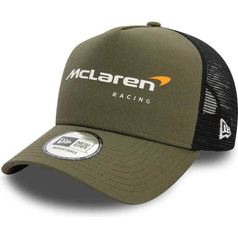 cappelli-curva-verde-snapback-a-frame-seasonal-dei-mclaren-racing-formula-1-di-new-era
