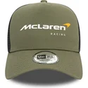 cappelli-curva-verde-snapback-a-frame-seasonal-dei-mclaren-racing-formula-1-di-new-era