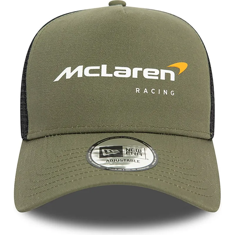 cappelli-curva-verde-snapback-a-frame-seasonal-dei-mclaren-racing-formula-1-di-new-era