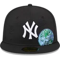 cappelli-piatta-nero-regolato-59fifty-global-dei-new-york-yankees-mlb-di-new-era
