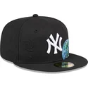 cappelli-piatta-nero-regolato-59fifty-global-dei-new-york-yankees-mlb-di-new-era